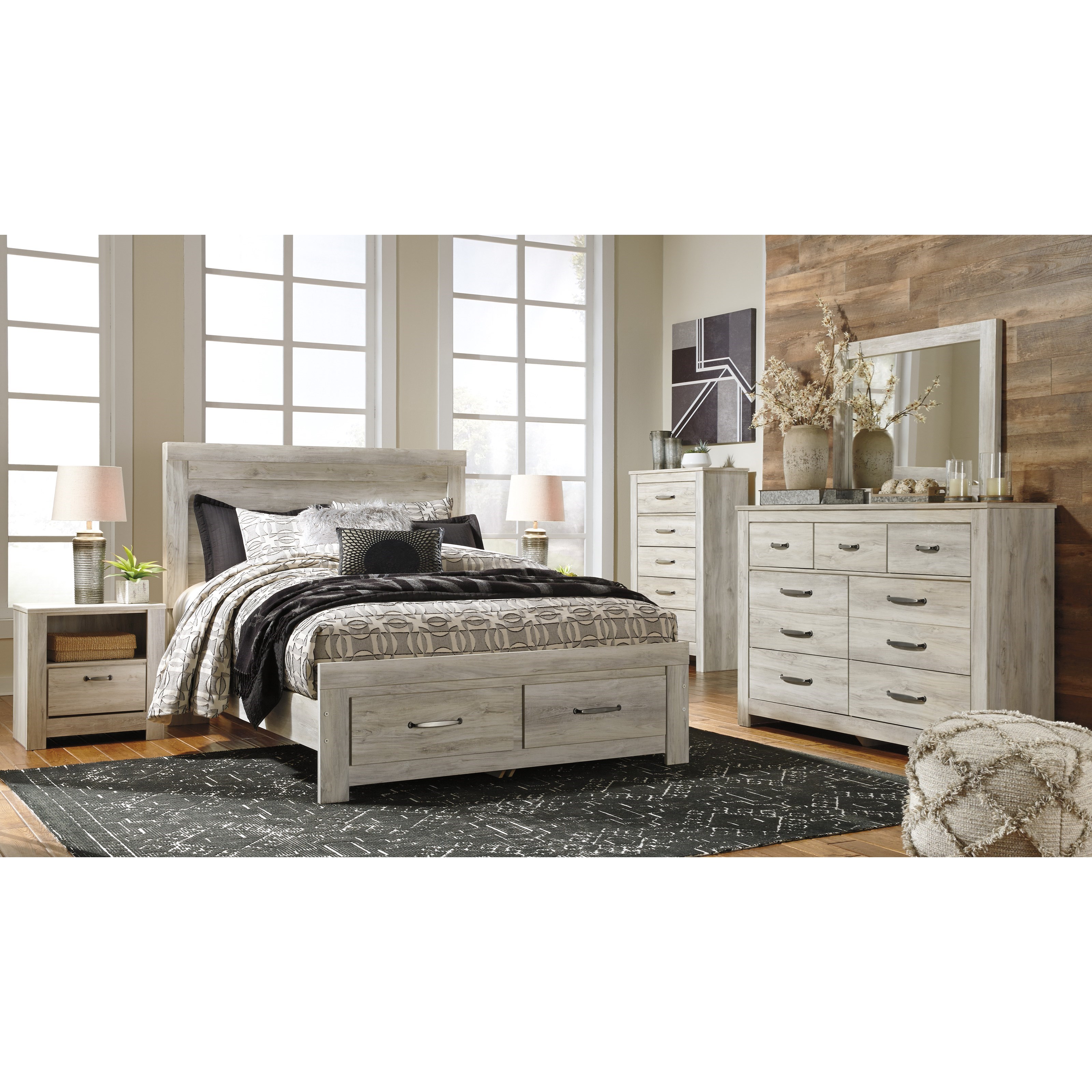 Ashley furniture deals farmhouse bedroom set